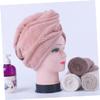 DEARMAMY 2pcs Microfiber Hair Drying Towels Ultra-Absorbent Fast Drying Hair Wraps for Lightweight and Comfortable for Daily Use and Travel view 2