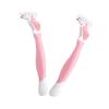 OFFIGAM 2pcs Lightweight Hair Razor Armpit Shaving Knife Hair Trimmer for Women Remover Shaver Razor view 1