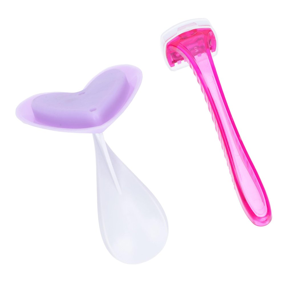 Didiseaon 1set Hair Razor for Women Bikini Shaver Intimate Body Hair Razor Quick Easy Shaving Kit Random Color