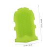 ARTSEWPLY Silicone Body Massage Brush Exfoliating Shower Scrubber for Skin Types Gentle Cleansing Mitt Enhanced Grip for Bathing view 2