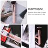 ARTSEWPLY Flat Foundation Brush Set 2pcs Pink Handle Rose Gold Cosmetics Brush for Liquid Makeup Blending for Women for Foundation and Cream Application view 2