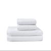 Coyuchi Classic Organic Cotton Terry Bath Towels, Minimalist 4-Piece Towel Set, Alpine White, Quick-Dry, Highly Absorbent, Soft, Lightweight, 100% GOTS Certified, 2 Hand Towel, and 2 Bath Towel view 1