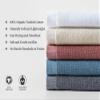 Coyuchi Classic Organic Cotton Terry Bath Towels, Minimalist 4-Piece Towel Set, Alpine White, Quick-Dry, Highly Absorbent, Soft, Lightweight, 100% GOTS Certified, 2 Hand Towel, and 2 Bath Towel view 3