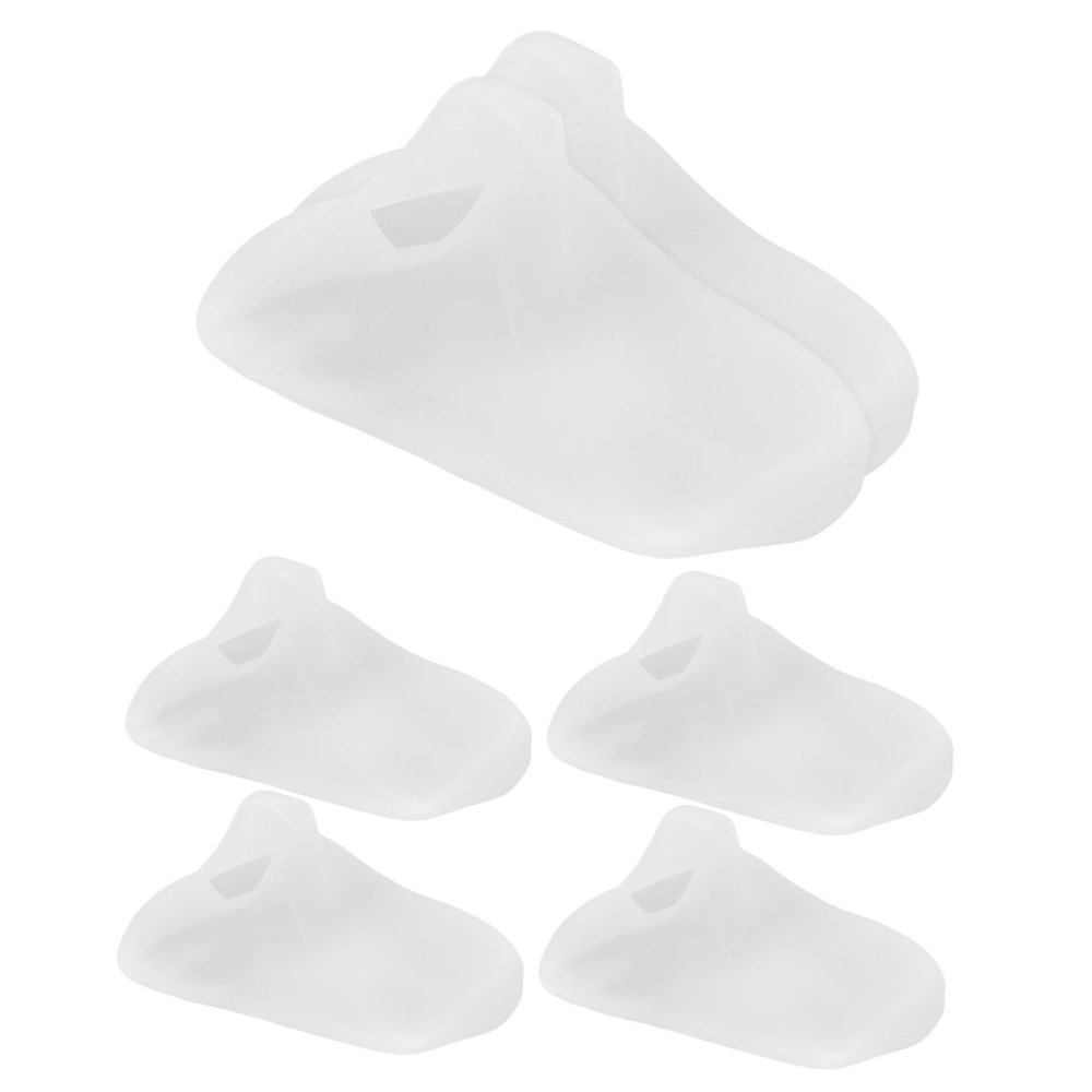 BIUDECO 3pairs Homemade Silicone Socks Foot Lotion Film Foot Covers Moisturizing Care Supplies