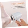 DECORNIJIA Electric Foot Grinder Foot Exfoliator Callus Shaver Pedicure Cracked Heel Treatment Skin Remover view 4