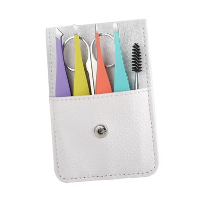 PENIKOKO Eyebrow Clip Eyebrow Scissors for Women Face Hair Removal Brow Trimmer Tweezers Grooming Tools
