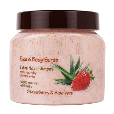 TV Strawberry & Aloe Vera Scrub (300ml)