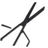 PartyKindom 2sets 2pcs Nose Hair Scissors Stainless Steel Trimming Tools for Men Women Precision Trimmers for Eyebrows Mustaches Nose Hair Lightweight Easy Control 2pcs*2 view 2