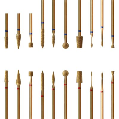 Cuticle Clean Nail Drill Bit Nail Bits 1Pcs(N0303D-F(TiN))
