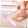 ARTSEWPLY 10pcs Long Handle Fingernail Brush Set Multi-Functional Cleaning Brush for Nails and Toes Soft and Stiff Bristles for Men and Women for Home and Salon Use Random Color view 2