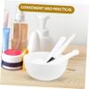 Beaupretty 4sets Face Mask Kit Mixing Bowl Spoon Essential Diy Beauty Tool for Facial Care Pp Material Salons Home Use view 3