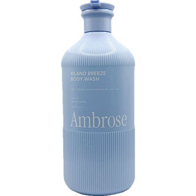 Ambrose Island Breeze Body Wash, Coconut Vanilla Scent, 33.8 fl oz