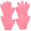 Baluue 2pairs Moisturizing Gloves Overnight Silicone Lotion Gloves for Women Dry Hand Care Alternative Winter view 1