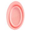 DECOMELODY Silicone Makeup Brush Cleaning Bowl Scrubber Tool Foldable Washing Device for Easy Makeup Brush Maintenance and Reusable view 1