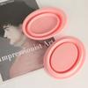 DECOMELODY Silicone Makeup Brush Cleaning Bowl Scrubber Tool Foldable Washing Device for Easy Makeup Brush Maintenance and Reusable view 4