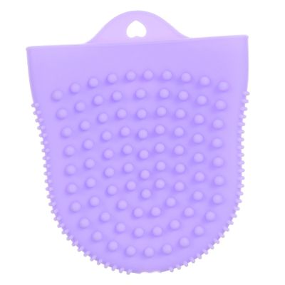DECORNIJIA Silicone Facial Cleansing Brush Deep Cleaning Face Scrubber for Home Use Ergonomic Glove Design Gentle All Skin Removes Oil and Unclogs Pores