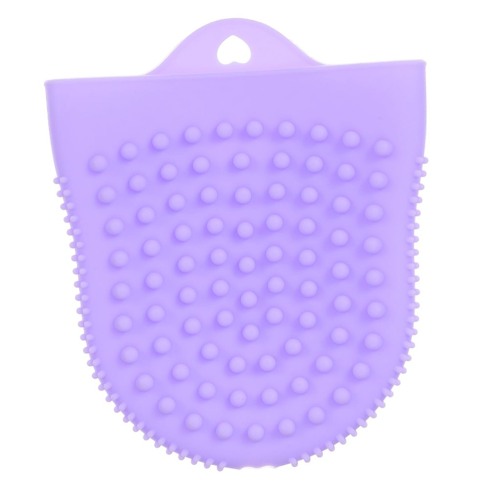DECORNIJIA Silicone Facial Cleansing Brush Deep Cleaning Face Scrubber for Home Use Ergonomic Glove Design Gentle All Skin Removes Oil and Unclogs Pores