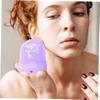 DECORNIJIA Silicone Facial Cleansing Brush Deep Cleaning Face Scrubber for Home Use Ergonomic Glove Design Gentle All Skin Removes Oil and Unclogs Pores view 2