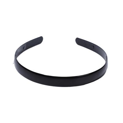 1 Piece Simple Women Headbands Fashion Head Band For Girls Solid Black Color Casual Hair Accessories Plastic Headbans(1.5CM)