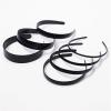 1 Piece Simple Women Headbands Fashion Head Band For Girls Solid Black Color Casual Hair Accessories Plastic Headbans(1.5CM) view 3
