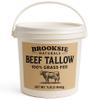 100% Pure & Grass Fed Beef Tallow 7 Lb. Rendered Bulk | No Additives | For Soaps, Balms, Candle, Skincare | Non-GMO and Gluten-free view 1