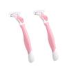 VALICLUD 2pcs Gentle Hair Shaving Kit for Women Armpit Shaver Safe Bikini Line Legs view 1