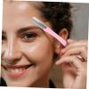 NIYANGLE 6pcs Portable Eyebrow Trimmer Kit Stainless Steel Eyebrow for Women Girls Lightweight Makeup Tool for Easy Grooming and Precise Shaping view 2