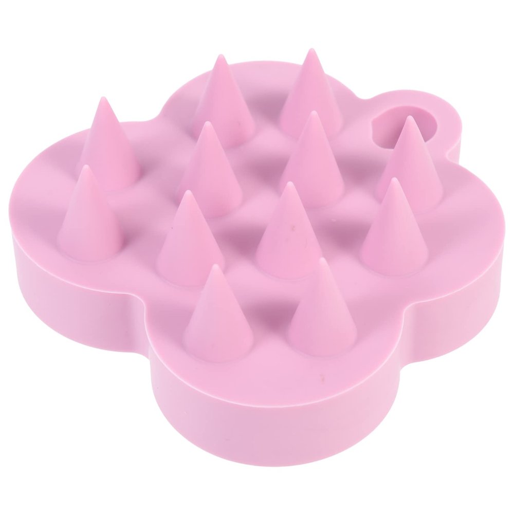 Baluue Silicone Scalp Scrubber Shampoo Brush for Exfoliating and Massaging Hair Soft Gentle Cleansing Tool for Adults and Boys and Girls for Dandruff and Hair Growth