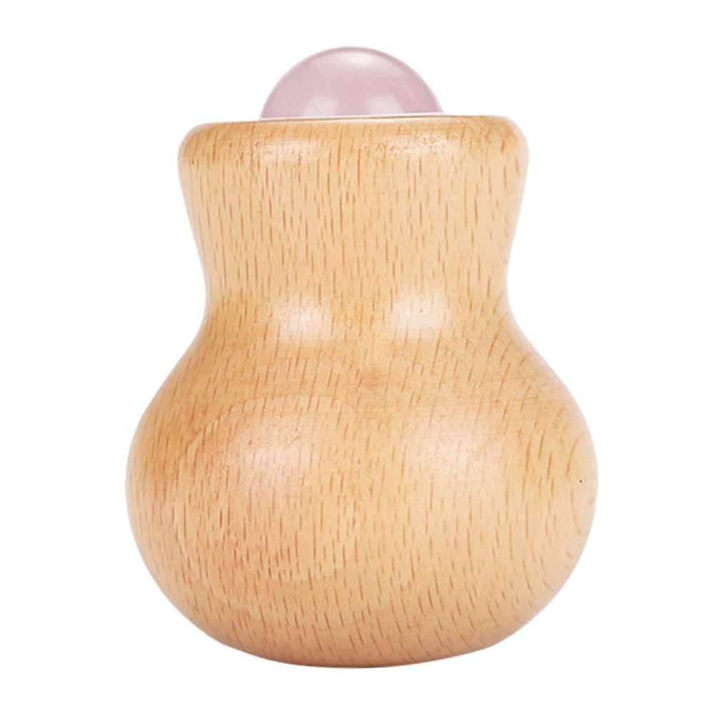 Baluue Jade Facial Roller Massage Tool Reusable Skin Care Roller for Face Neck Body Improves Circulation Reduces Puffiness and Absorption Women