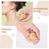 Baluue 3pcs Jade Massage Roller for Reusable Skin Care Tool for Relaxation and for Hand Leg and Neck Muscle Soothing Natural view 3