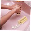 Baluue 2pcs Nail Brush Fingernail Brush Sisal for Cleaning Polish Travel-sized for Hands and Toenails view 3