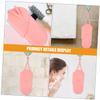 Ipetboom 2pcs Portable Curling Iron Bag Heat Insulation Pad Hanging Hair Curler Storage Pouch for Travel Soft Silicone Organizer for Curling Iron and Straightener view 3
