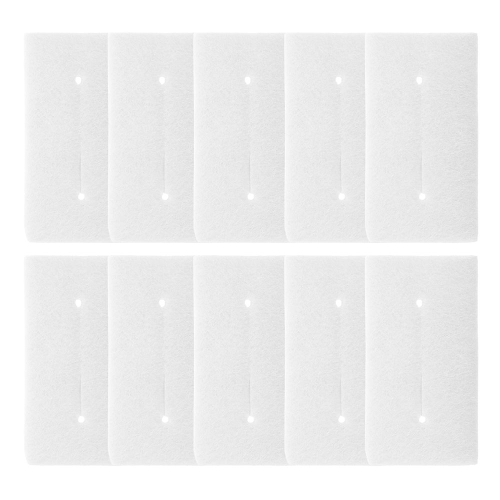 Beaupretty 25pcs Insulation Cotton for Hairdressing Thermal Insulation Pads Hair Perm Bar Mats Salon Curling Iron Pad Beauty Salon Supplies