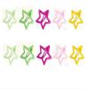 100-Piece Metal Snap Hair Clips for Girls, Toddlers, and Kids - Perfect for Fine Hair, Thick Hair, and More - Featuring Fun Star Designs (Multicolor) view 1