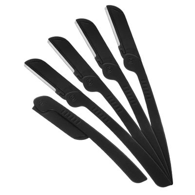 FRCOLOR 5pcs Dermaplane Razor for Women Multipurpose Eyebrow Shaver Reusable Safe for Facial Hair Removal