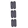 SHERCHPRY 6pcs Eyebrow Scissors Stainless Steel Makeup Nose Hair Trimmers Safe Tip Design for Precise Grooming for Eyebrow Shaping and Nose Hair Removal view 1