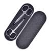 SHERCHPRY 6pcs Eyebrow Scissors Stainless Steel Makeup Nose Hair Trimmers Safe Tip Design for Precise Grooming for Eyebrow Shaping and Nose Hair Removal view 2