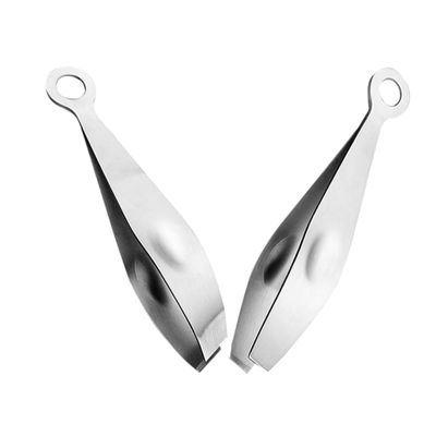 Abaodam 2pcs Portable Chicken Tweezers for Efficient Food Preparation for Goose and Chicken Plume Removal Ergonomic Design for Comfortable Grip Home and Kitchen Use