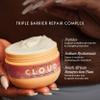 54 Thrones Barrier Repair Cloud Cream, Ultimate Hydrating Skin Care, Hydrating Peptide Moisturizer, Skin Repair Cream, Active Repair, Ghanaian Coconut + Moroccan Almond view 2