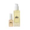 Alo Head-to-Toe Glow Oil + Travel | Glow-Boosting Natural Dry Body Oil | Jojoba, Amla, Aloe & Vitamin E | Hydrates & Nourishes Skin | Citrus Scent | 3.2 + 0.7 Oz view 1