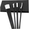 Baluue 4Pcs Pedicure Tool Set Black Nail Nippers and Cutters for Foot Care Professional Household Nail Trimming Kit for Effective Care and Ingrown Treatment view 3