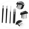 Baluue 4Pcs Pedicure Tool Set Black Nail Nippers and Cutters for Foot Care Professional Household Nail Trimming Kit for Effective Care and Ingrown Treatment view 4