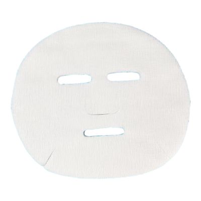 100x Gauze Face Mask Pads Paper Sheet with Mesh White Pre-Cut | Face Gauze Mask for Home DIY Skin Care Beauty Salon, Style C