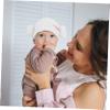 ARTSEWPLY Water Absorbent Shower Cap for Boys and Girls Hair Drying Towel Wrap Heart Pattern view 3