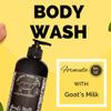 Golden Goat Farms Christmas Pine & Apple Scented Body Wash with Goat Milk, 16 Oz (2 Pack) view 2