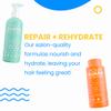 AQUA GUARD After-Swim UV Leave-In Detangler + Gentle Clarifying Shampoo + Everyday Conditioner for Damaged & Brittle Hair Bundle view 3
