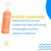 AQUA GUARD After-Swim UV Leave-In Detangler + Gentle Clarifying Shampoo + Everyday Conditioner for Damaged & Brittle Hair Bundle view 4