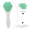 KAILIKETIY Long Handle Silicone Brush Cat Paw Facial Cleanser Face Scrubber Deep Clean Face Tool view 2