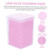LIFKOME 600pcs Eyelash Glue Wiping Cloths Lint Cleaning Pads for Salon Use Prevent Clogging for Professional Application view 4