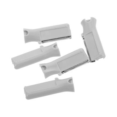 KAILIKETIY 5pcs Replacement Razor Blades for Trimmer Eyebrow Facial Hair Removal Stainless Steel Shaving Machines Men